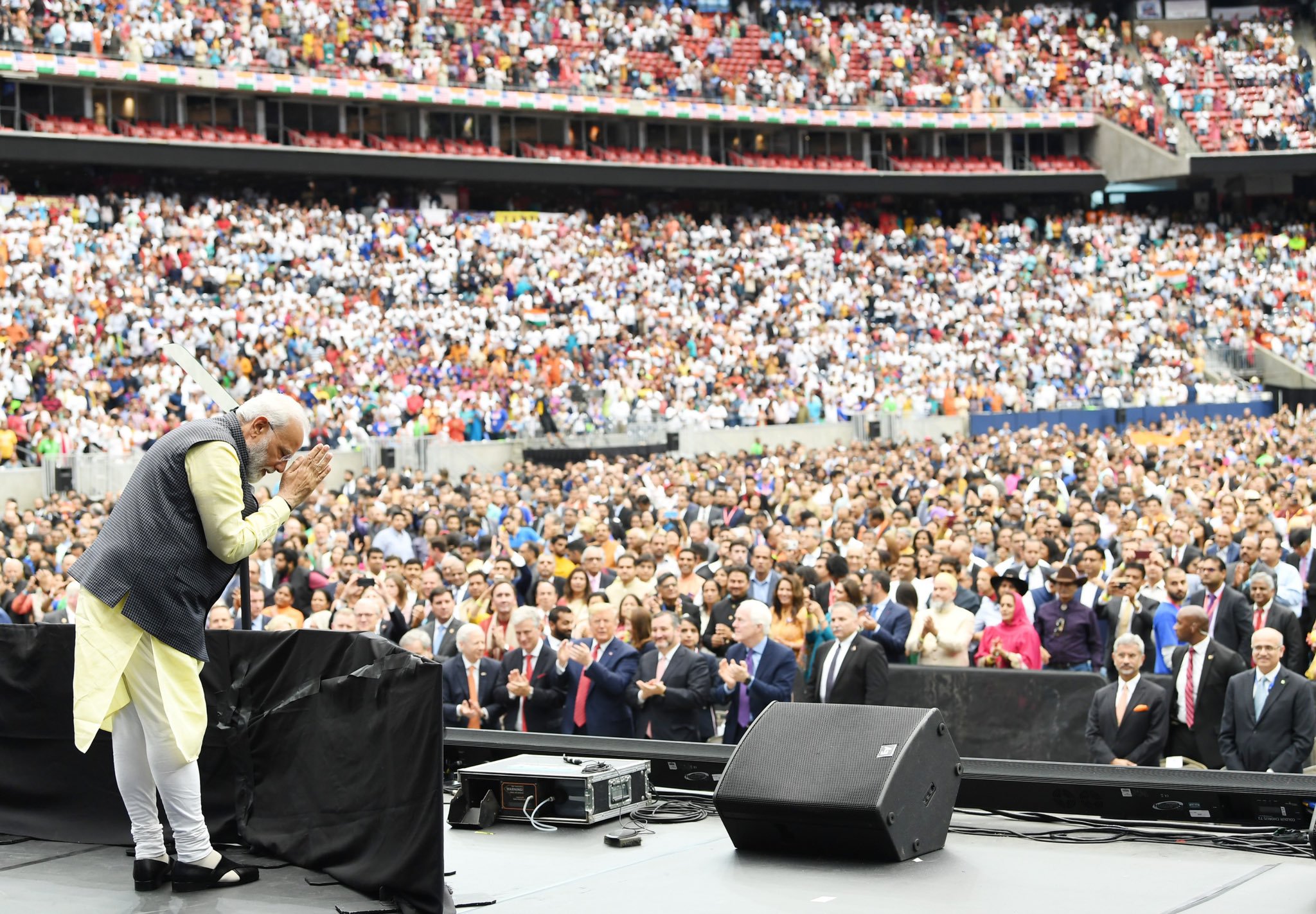 Highlights of Howdy Modi in Houston - Trump Says The USA Loves India