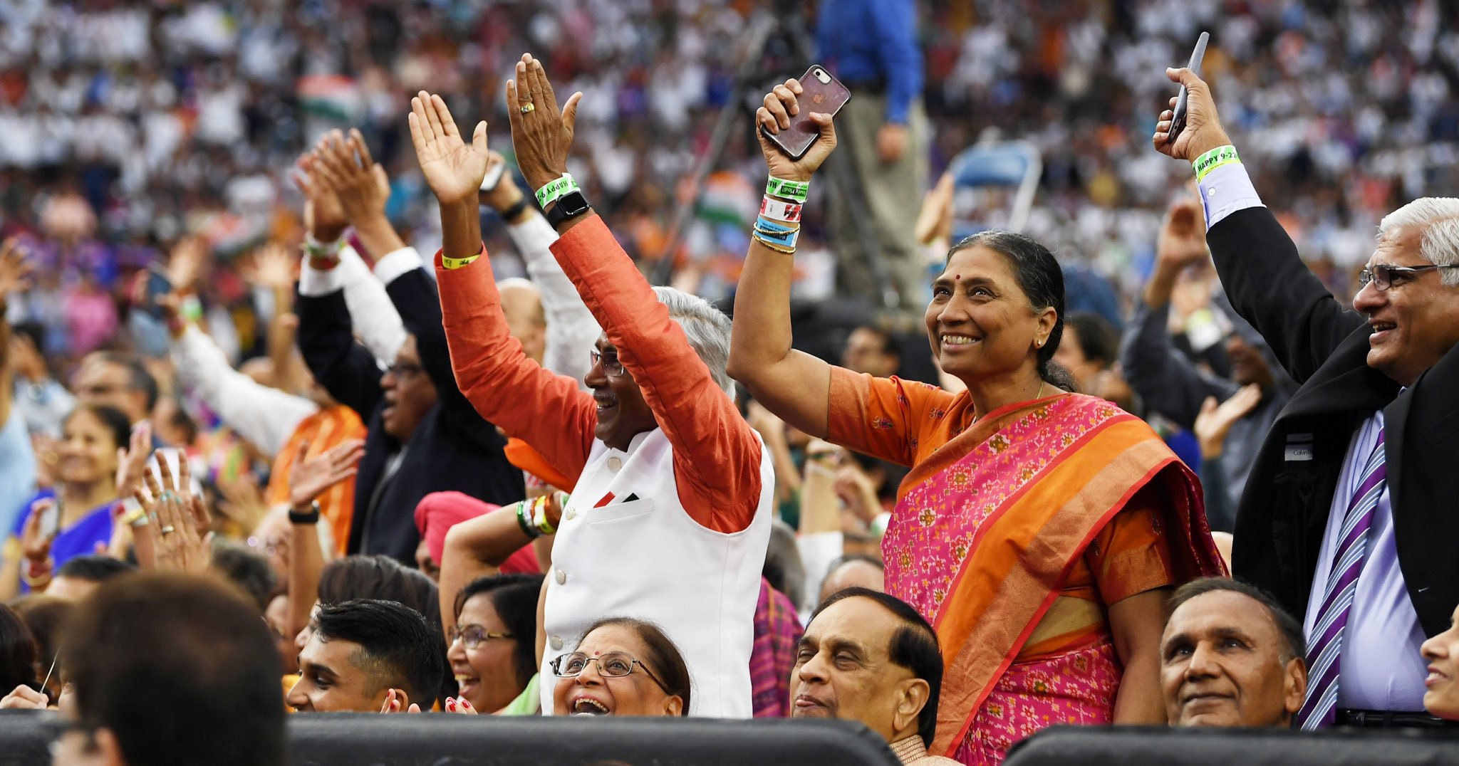 Highlights of Howdy Modi in Houston - Trump Says The USA Loves India