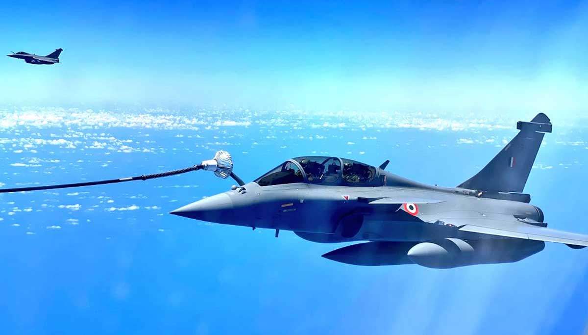 Rafale fighter jets details on the day 2 of their landing in Indian soil