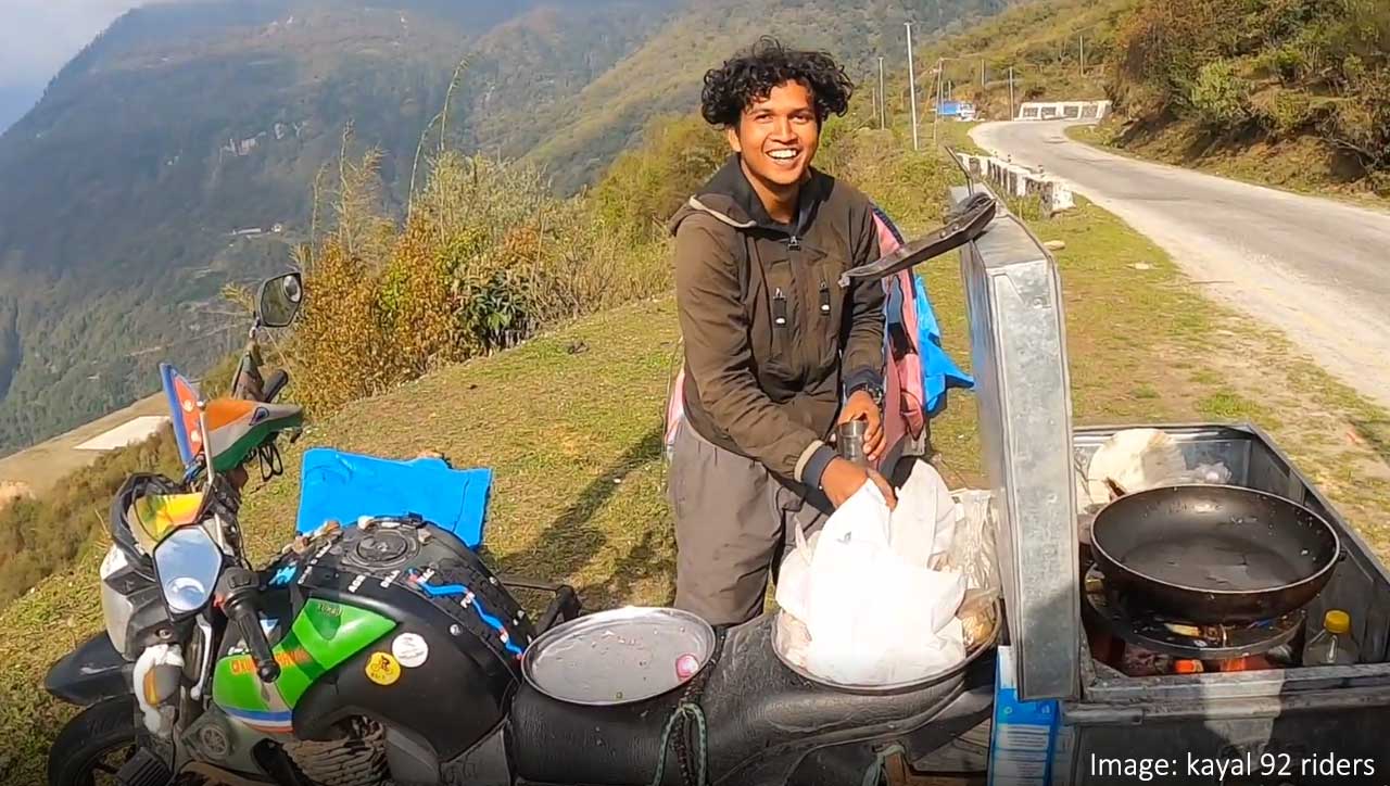 Tamil Bike Rider Saved One Year Struggled Kerala Youngster On His Road Trip