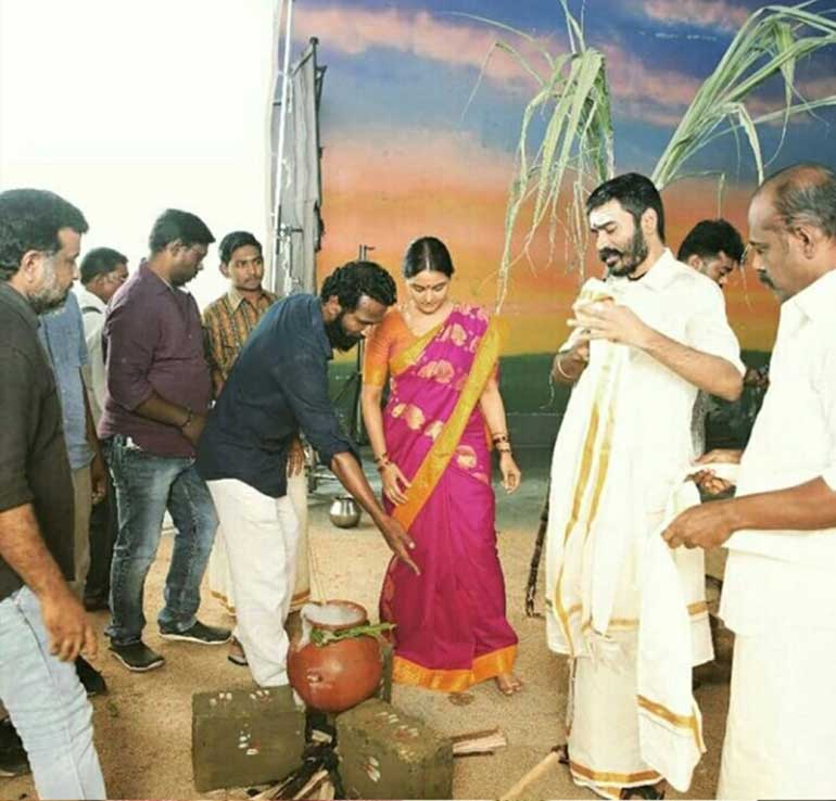 Unseen photos of Asuran movie shooting spot photos