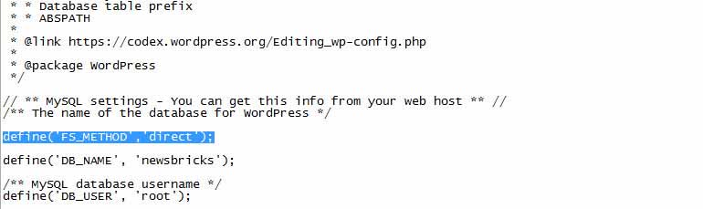 WordPress Asking For FTP Credentials To Install Plugins