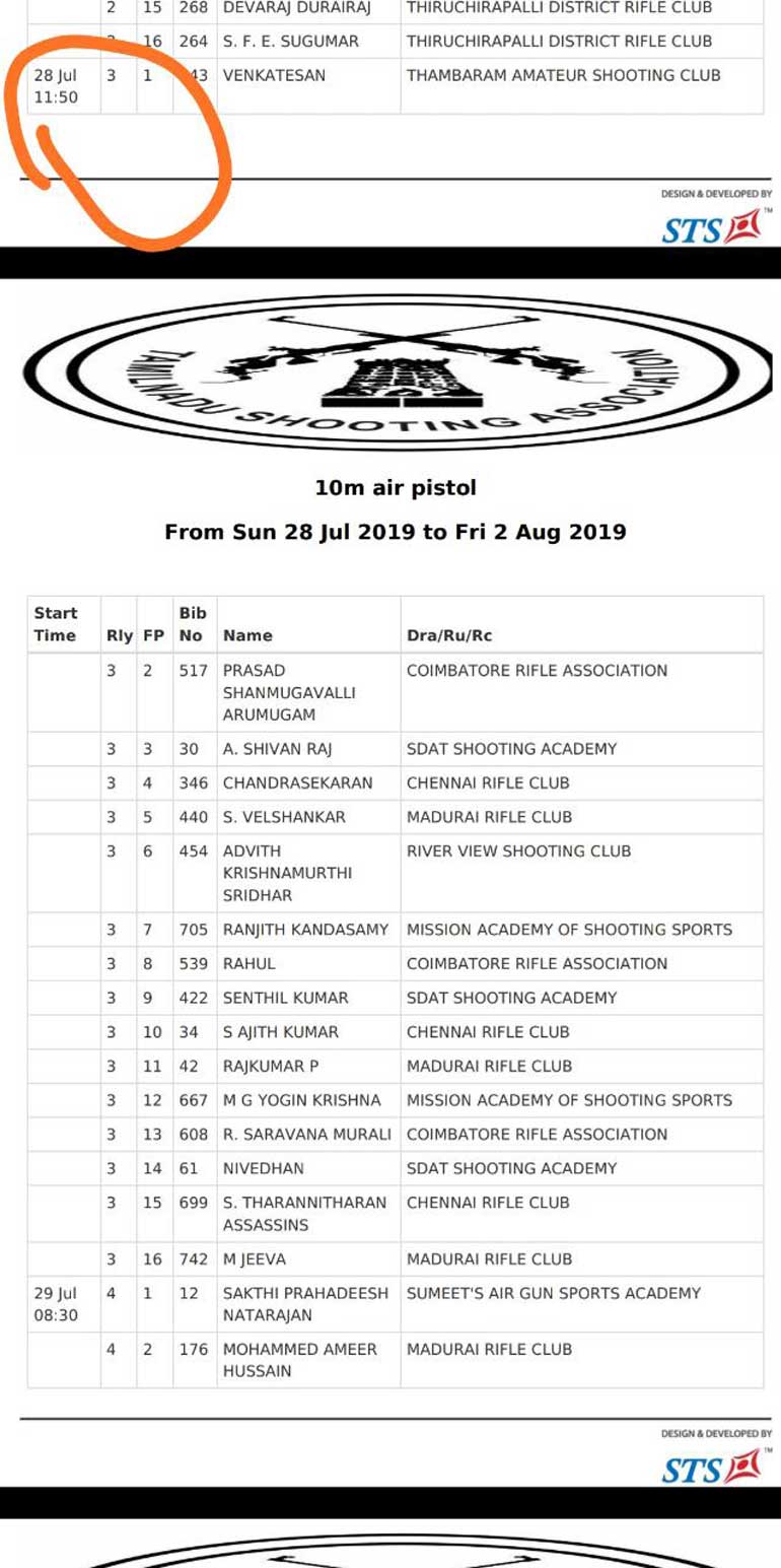 Thala Ajith Kumar Participated in Coimbatore Rifle Club Championship