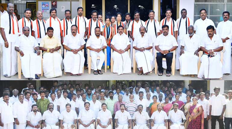 AMMK Party Members Now With Chief Minister Edappadi K Palaniswami