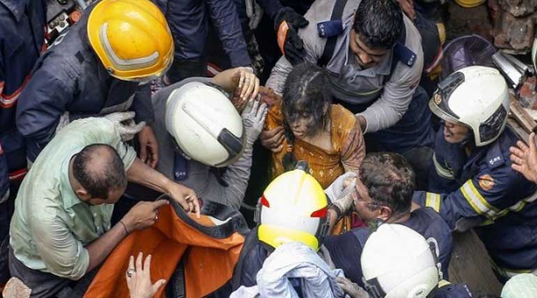 Mumbai Building Collapse Tearful Faces Emerge Out of the Debris After 18 Hours Only to Find Their Family Dead