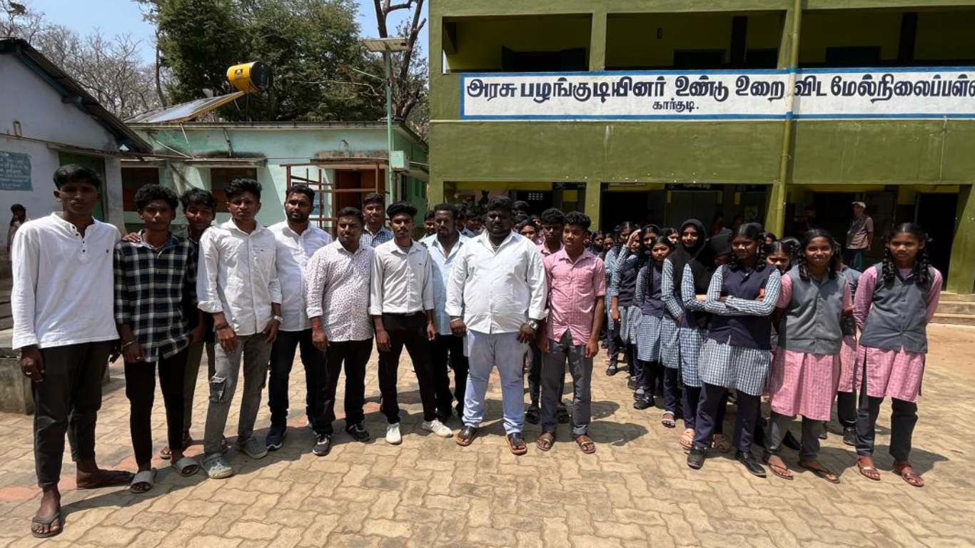 Masinagudi Tamilaga Vettri Kazhagam Extents Stationery Aid To Students