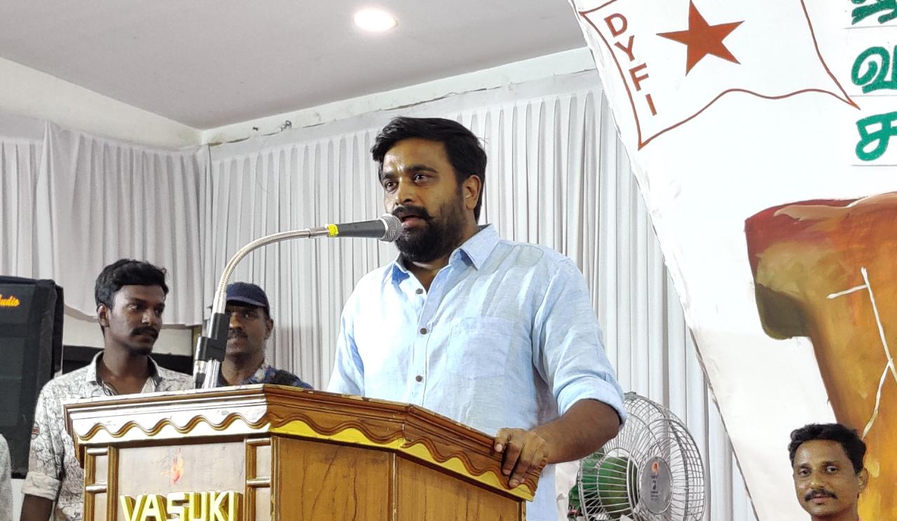 Actor Sasikumar speech in Keeladi Vaigai River Civilization Meeting in Madurai
