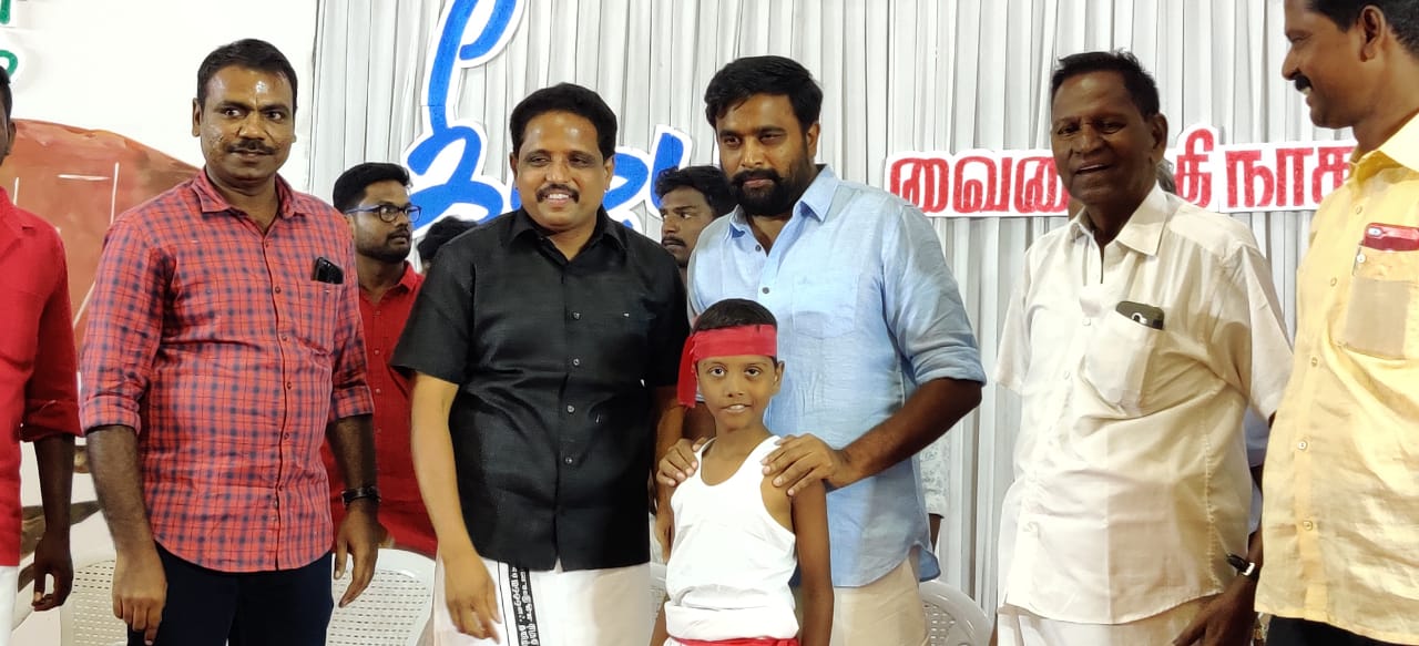 Actor Sasikumar speech in Keeladi Vaigai River Civilization Meeting in Madurai