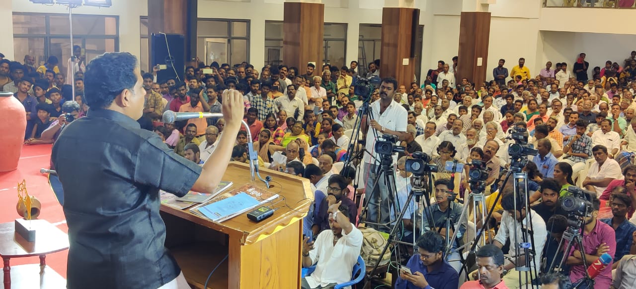 Actor Sasikumar speech in Keeladi Vaigai River Civilization Meeting in Madurai