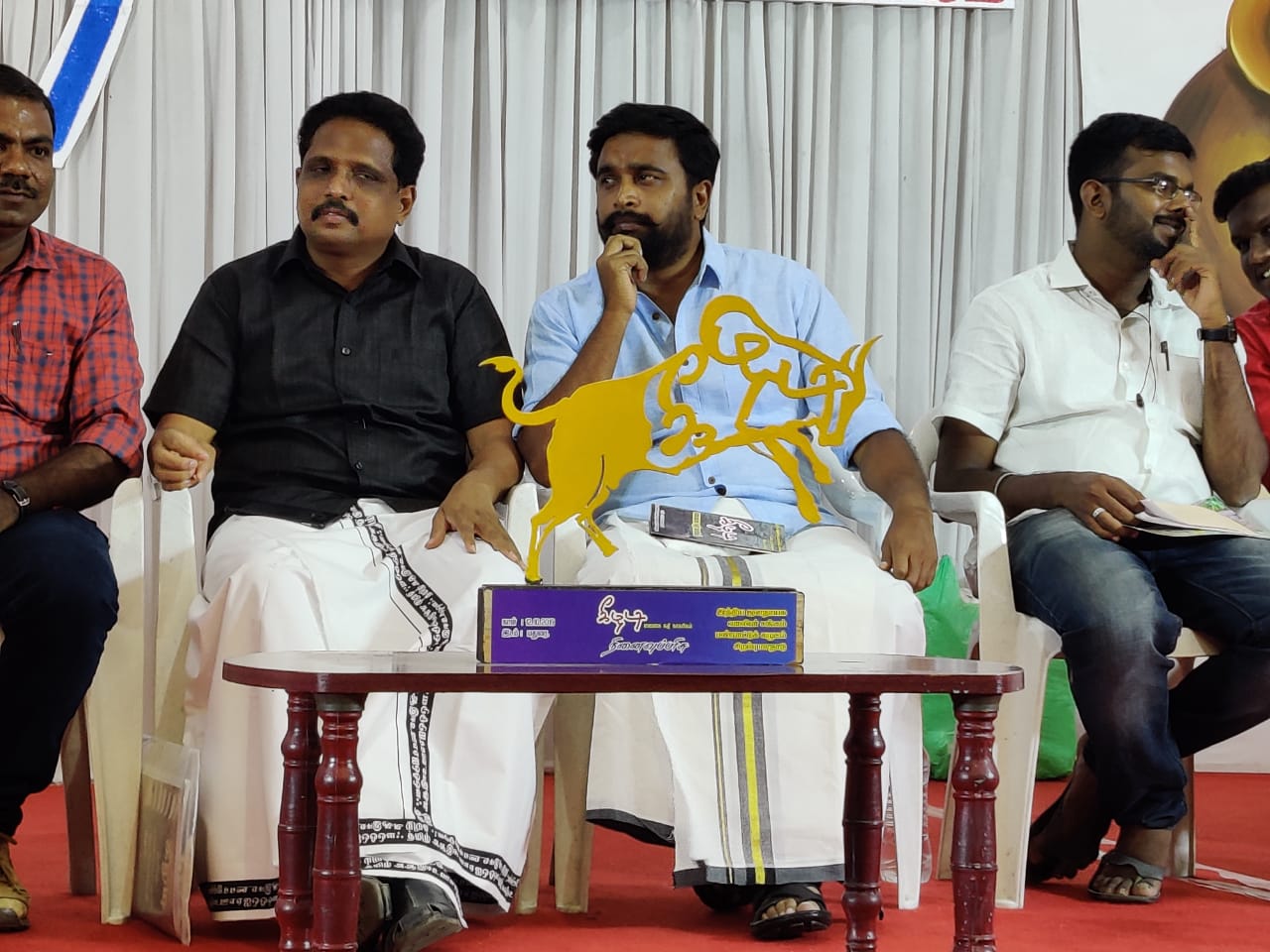 Actor Sasikumar speech in Keeladi Vaigai River Civilization Meeting in Madurai