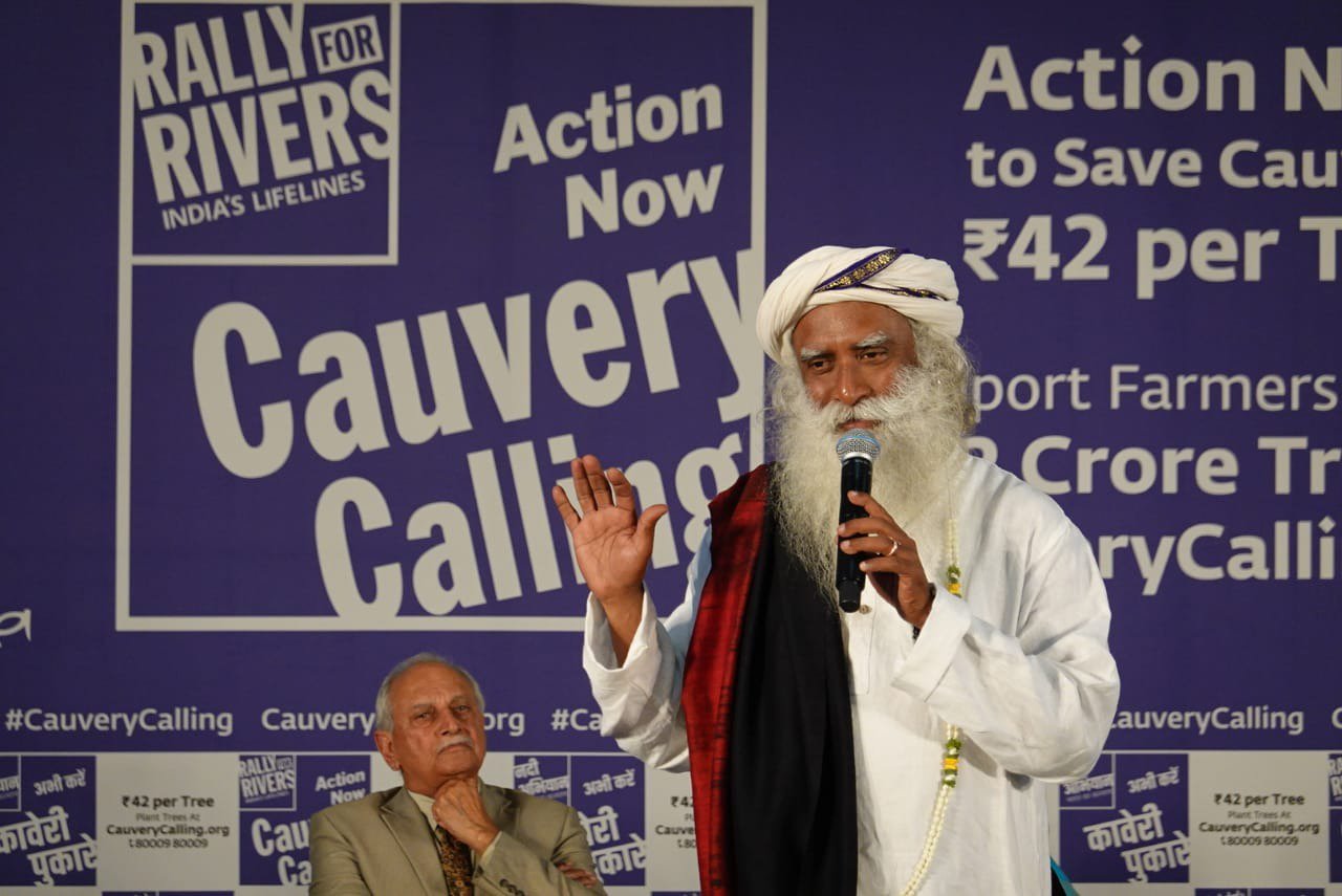 Sadhguru Calling You Through CAUVERY CALLING to Save Cauvery and Farmers