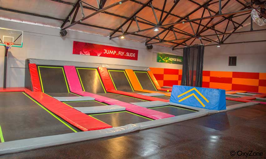 New Trampoline Park for Kids and Students in Coimbatore by OxyZone Adventure Park