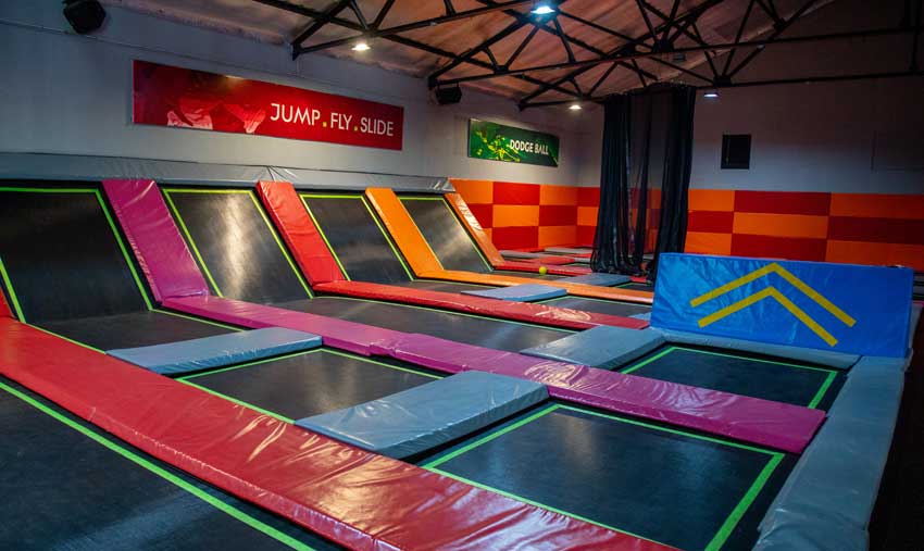 New Trampoline Park for Kids and Students in Coimbatore by OxyZone Adventure Park