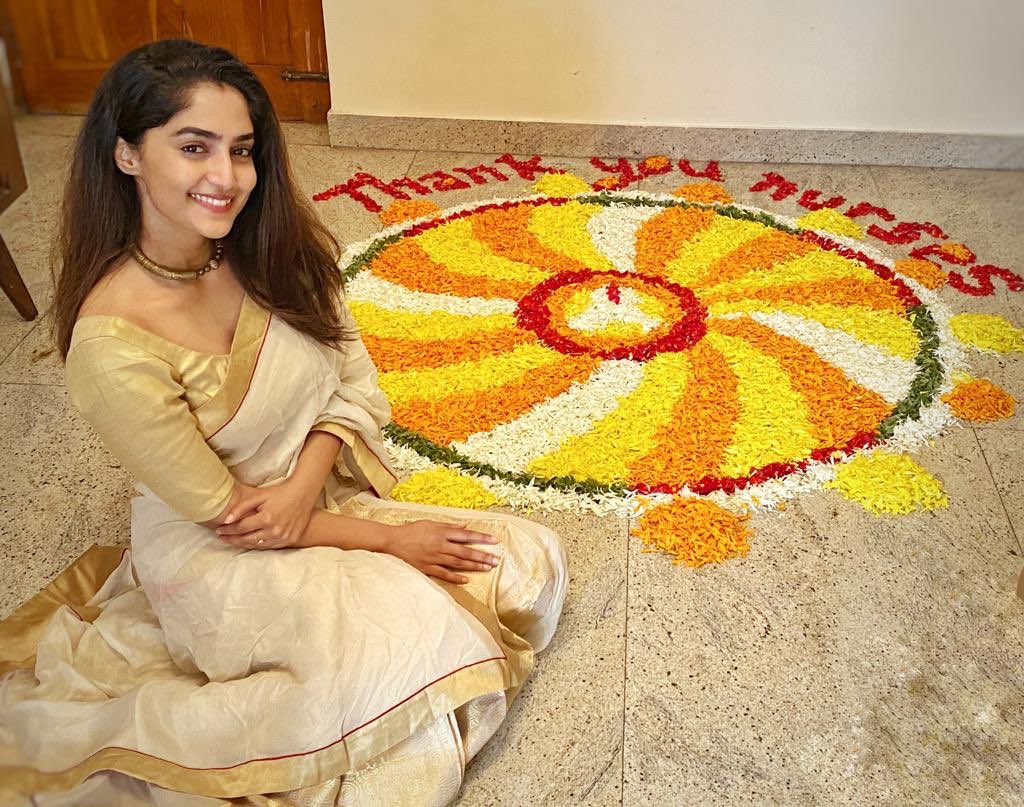 Onam 2020: Actress celebration photos