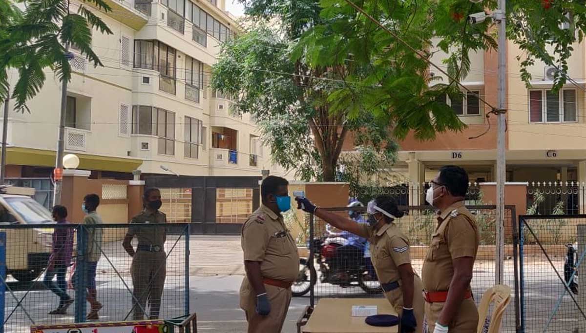 Coimbatore Police the Saviors of the People from COVID 19