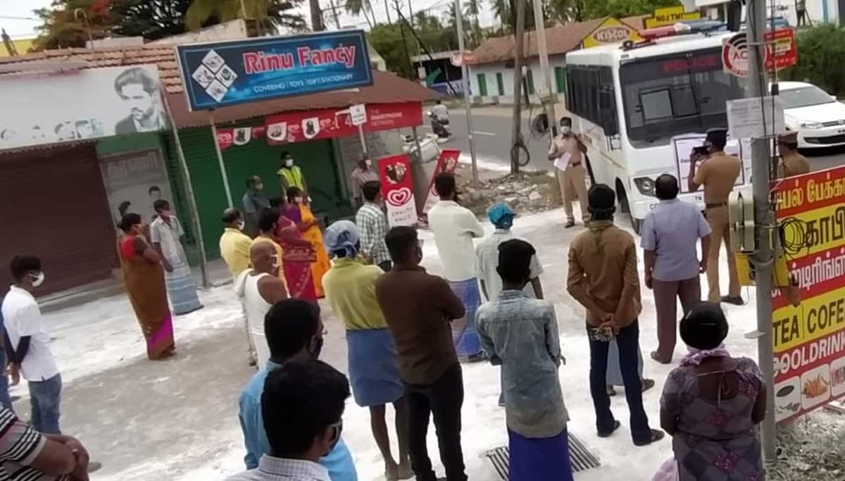 Coimbatore Police the Saviors of the People from COVID 19