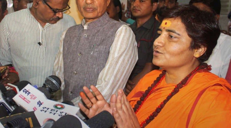  BJP Issues Notice to Pragya Thakur 