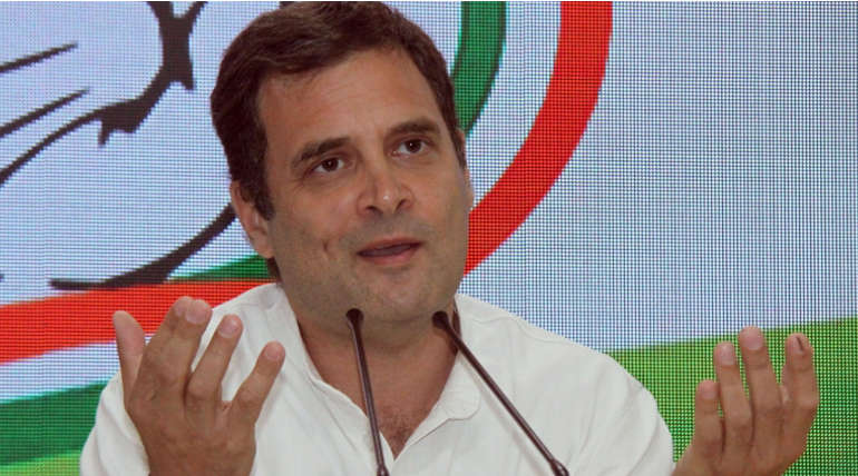 Rahul Gandhi is adamant of resigning the Congress President post