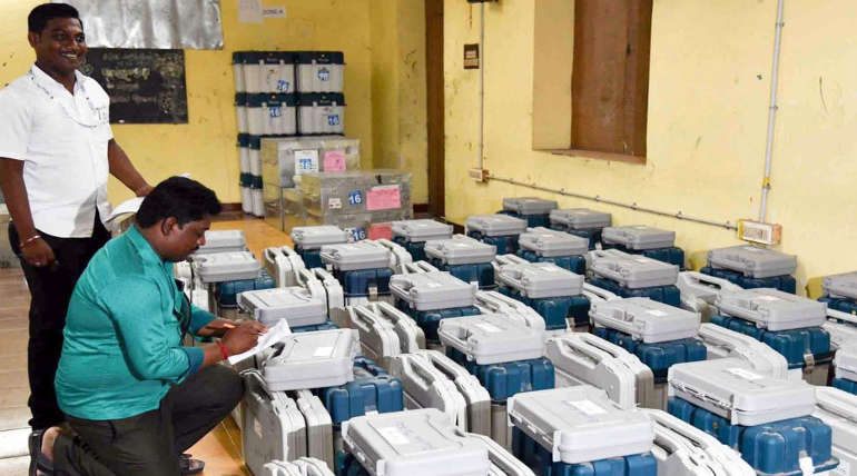 EVM Machines Misplaced in Rani Mary College Counting Centre