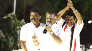 Tamilnadu Deputy CM O Panneer Selvam in Campaign