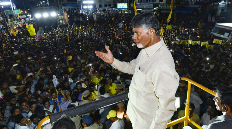 ChandraBabu Naidu in Plans to Arrange Opposition Meeting after Election Results