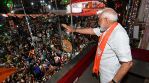 Narendra Modi in Ahmedabad Rally