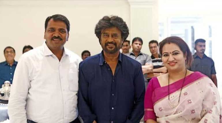 Superstar Rajinikanth with Fans