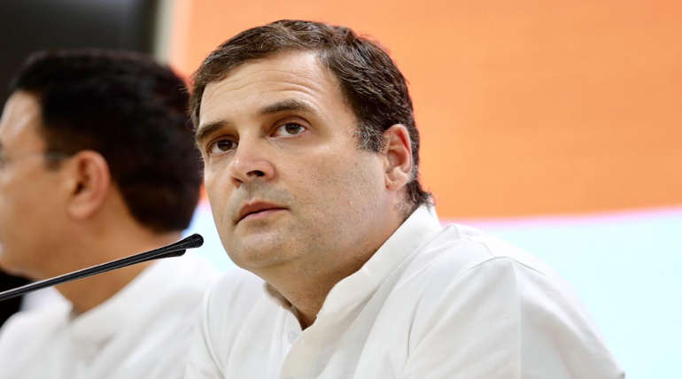 Congress President Rahul Gandhi