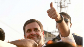 Congress President Rahul Gandhi in a Campaign