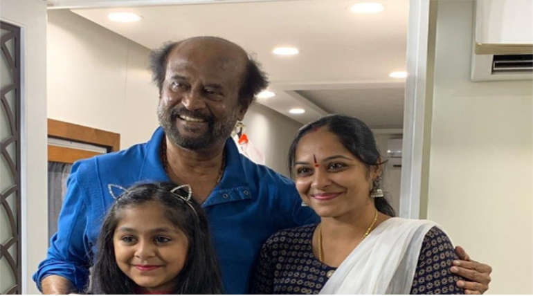 Rajinikanth in Darbar Shooting Spot