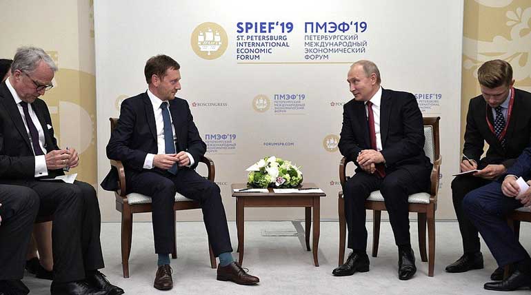 International Economic Forum 2019. President of Russia