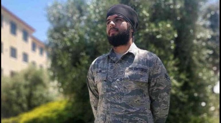 Sikh American Airman 