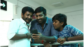 Vijay Sethupathi with his son and Dir Arun Kumar 