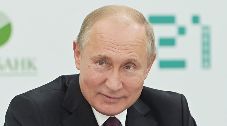 Russian President Vladimir Putin