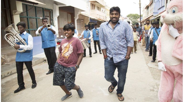 Viay Sethupathi and his son from Sindhubaadh