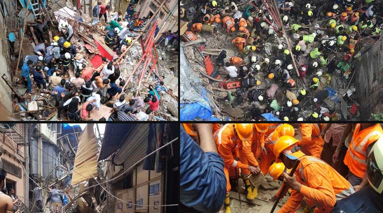 Mumbai Building Collapse 12 Died More Than 30 Trapped
