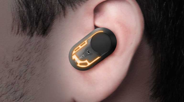 Sony WF-1000XM3 Truly Wireless EarBuds. Image Sony