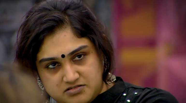 Bigg Boss Tamil Vanitha Vijayakumar Eliminated. Image Credit Vijay Television Hotstar