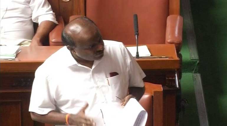 Will Kumaraswamy be the chief minister of Karnataka after the trust vote in Assembly today. @indiavotekar