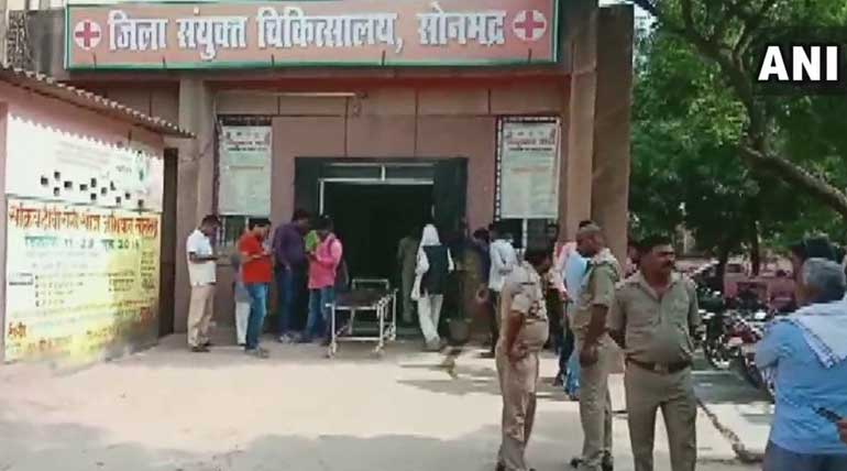 Nine Shot Dead in UP Over a Land Dispute. Image ANI