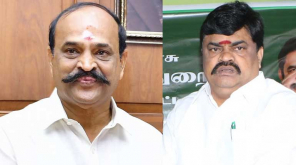 Ministers Kambur Raju and Rajendera Balaji