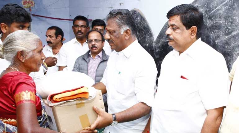 Deputy CM O Panneerselvam Visit Rain-Affected Nilgiris to speed up relief work
