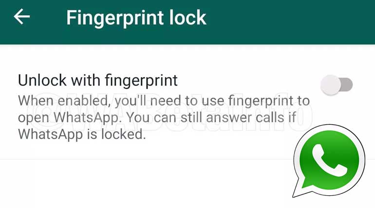 Latest Update in WhatsApp Beta gives Fingerprint Lock