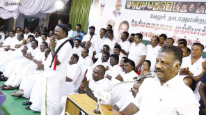 OPS Depends More on MGR and ACS in His Speech to Elect AIADMK Candidate in Vellore
