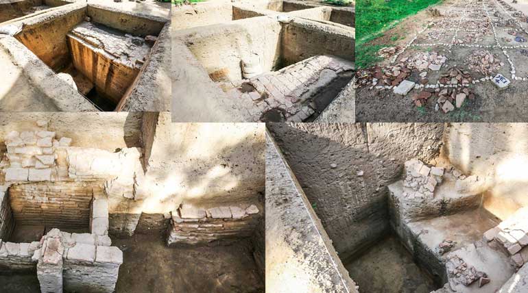 Keeladi Excavation Team Found 2500 Years Old Water Tank. photo Arun