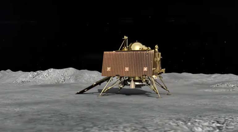 Chandrayaan-2 Vikram Successfully Landed on Southern Pole of the Moon