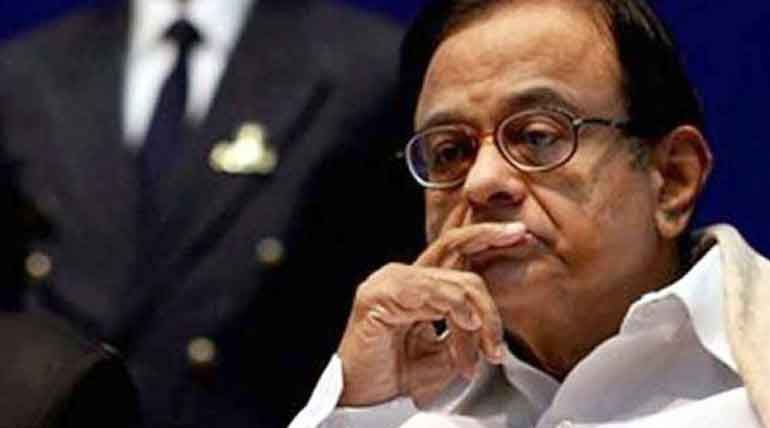 Former Home and Finance Minister Chidambaram