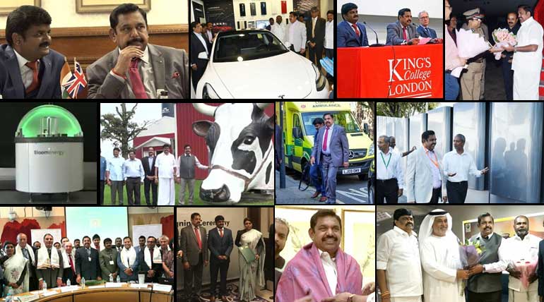 Foreign Trip Overview Details of Tamil Nadu CM Edappadi Palaniswami