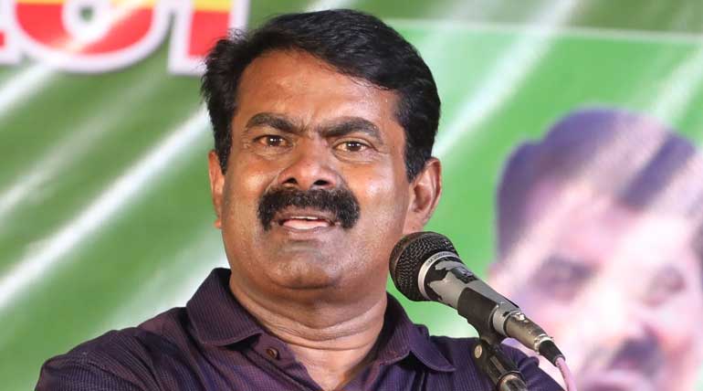 Lawsuit Against Naam Tamilar Katchi Seeman in Vikravandi by TN Congress  K.S. Alagiri