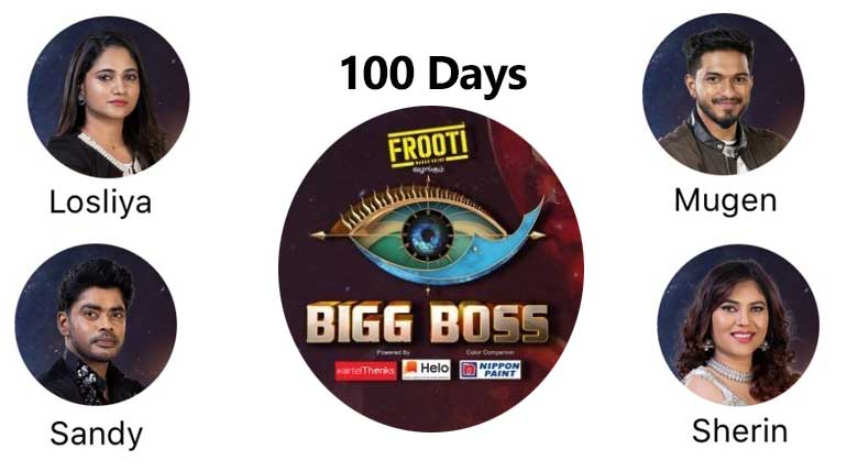 100th day of Bigg Boss Tamil 3 house
